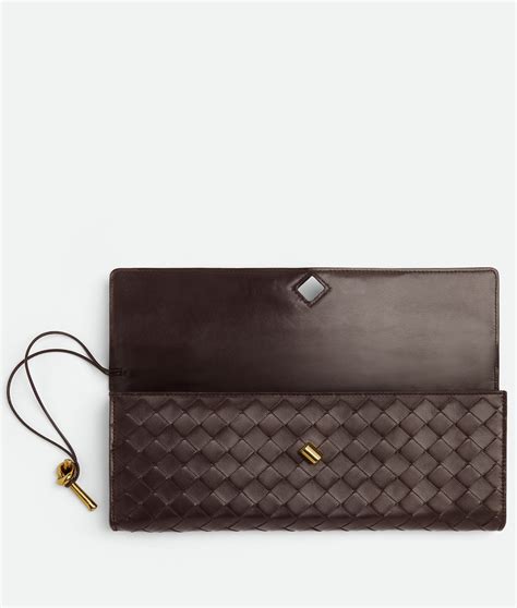 Bottega Veneta Andiamo Long Clutch – Modecraze Inc..